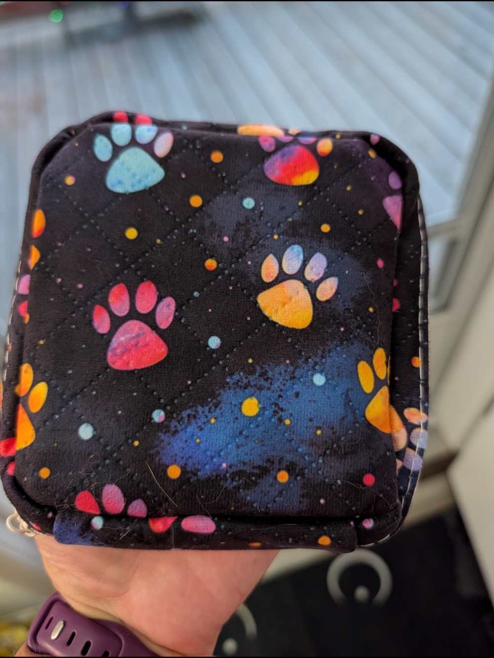 Paw Print Pouch